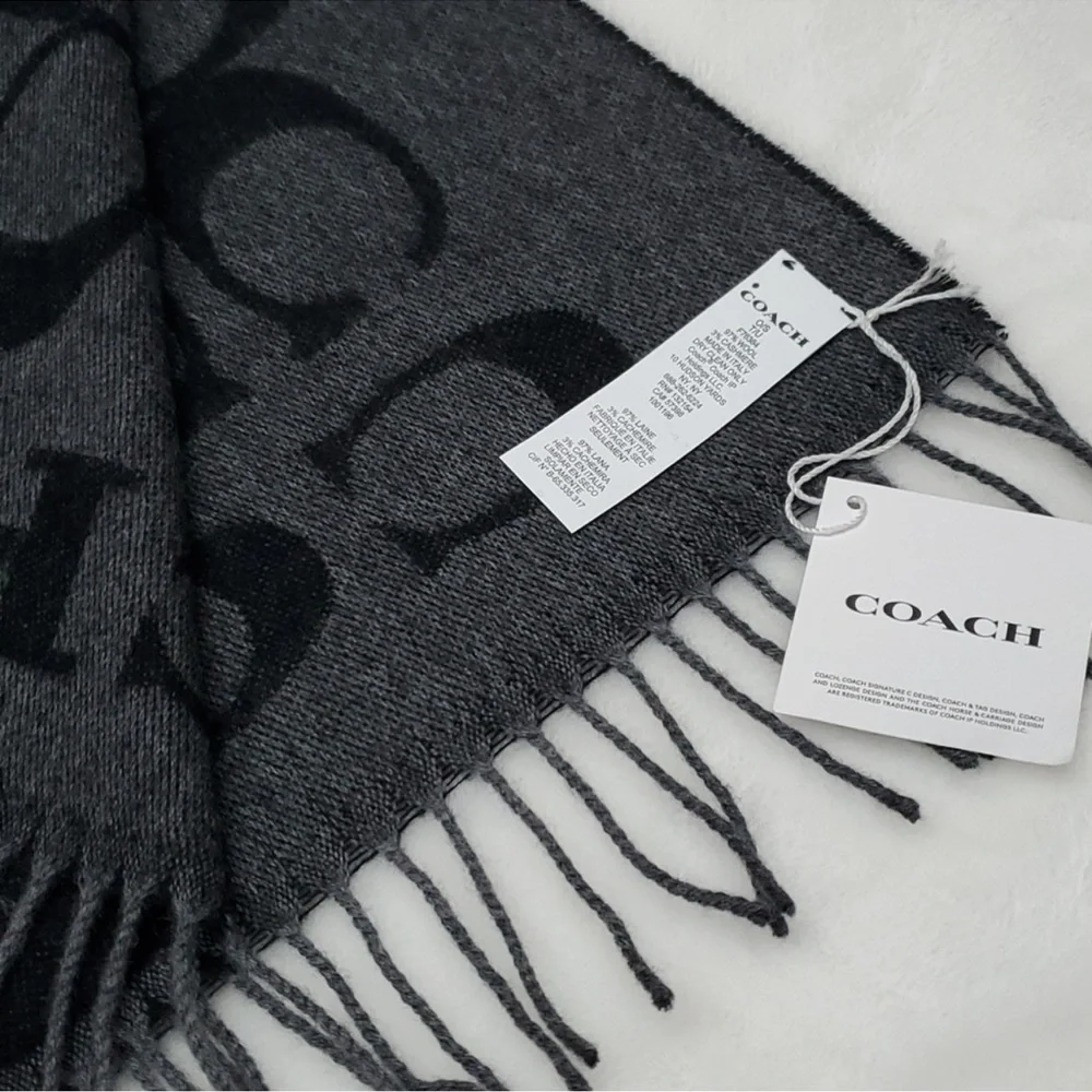 Coach Wool Cashmere scarf